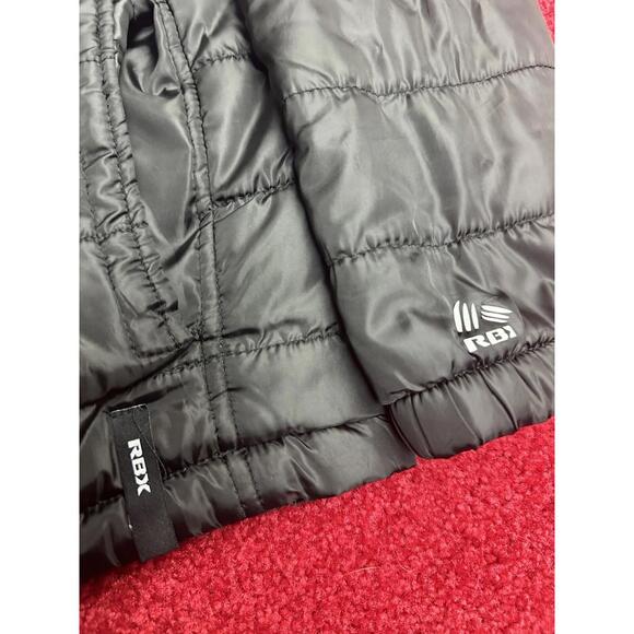 Reebok RBK separate pocketed photo Sherpa aligned, puffer jacket mens medium - Picture 6 of 7